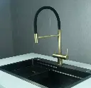 3 Way Mixer in Kitchen Flexible Gold.webp
