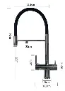 3 Way Mixer Dimensions Flexible Silver.webp
