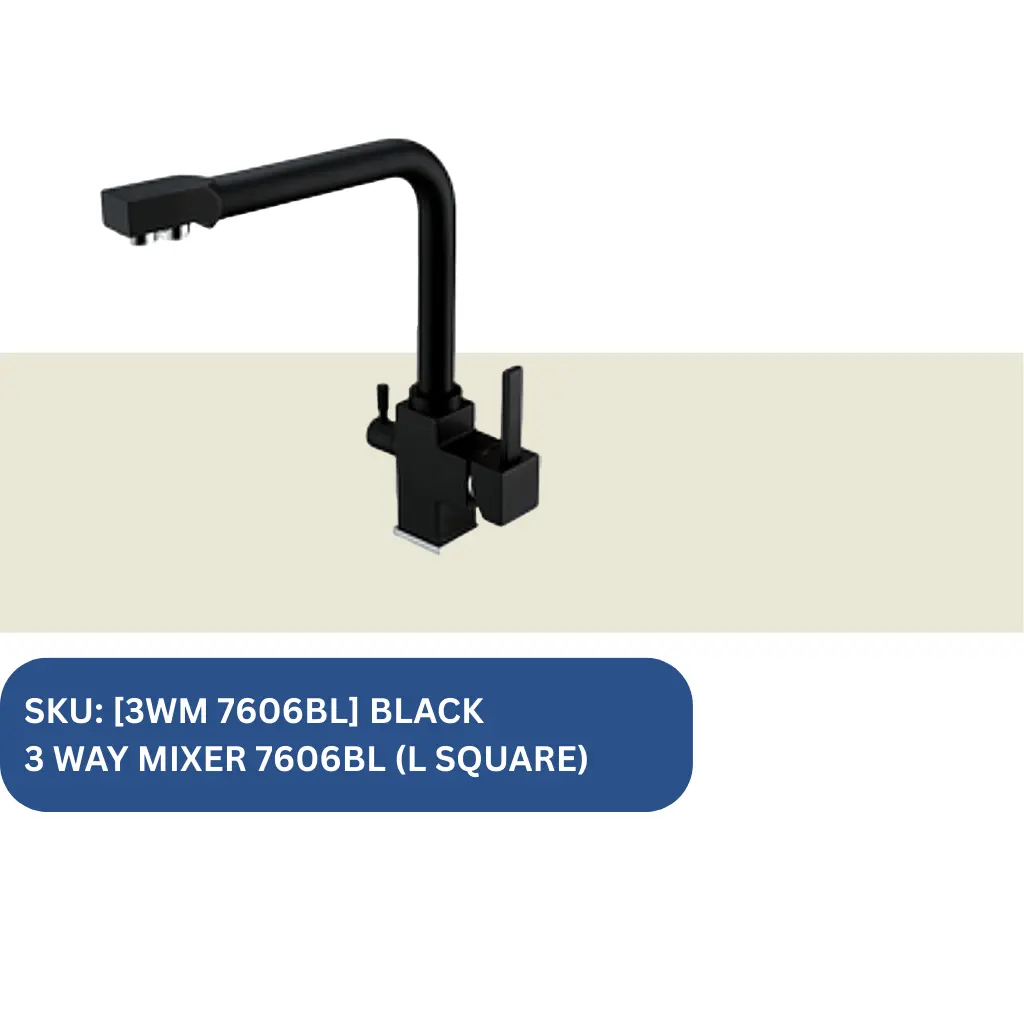 [3WM 7606B] 3 Way Mixer 7606B (L Flat) 