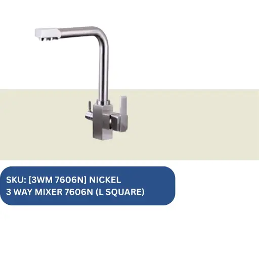 [3WM 7606N] 3 Way Mixer 7606N (L Flat)