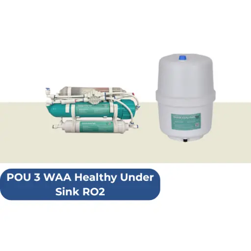 [USRO-3S1-2W] POU 3 WAA Healthy Under Sink RO2