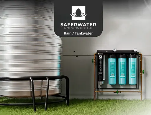 [FHWR-4S1-20UV] Whole Home 4 Stage with UV - 3 Stage Reverse Osmosis - Full Install* -  for Rainwater Tanks